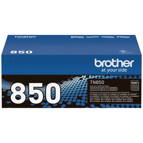Brother TN-850 genuine toner cartridge